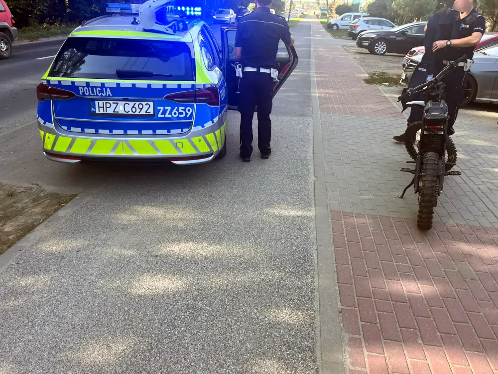 49 punktów karnych za niebezpieczną jazdę. 16-latek stanie przed sądem rodzinnym