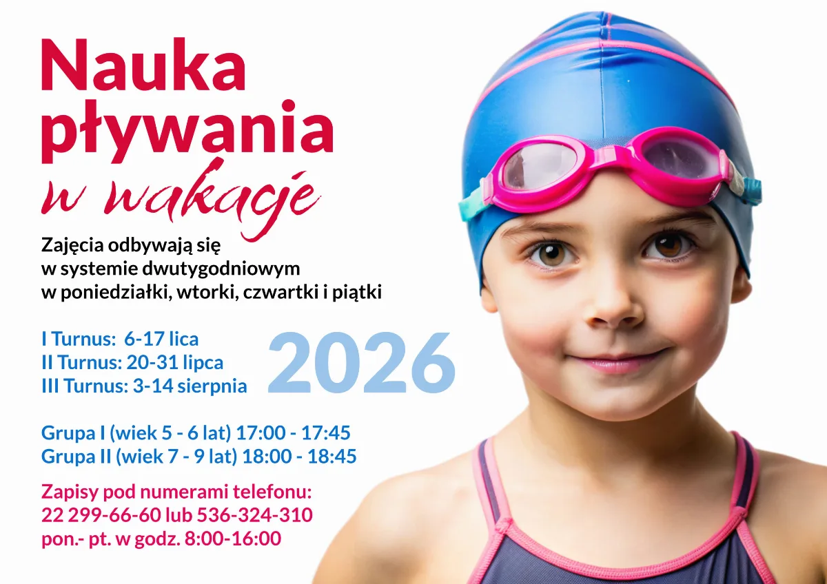 Rozpoczęły się zapisy na wakacyjne kursy pływania dla dzieci