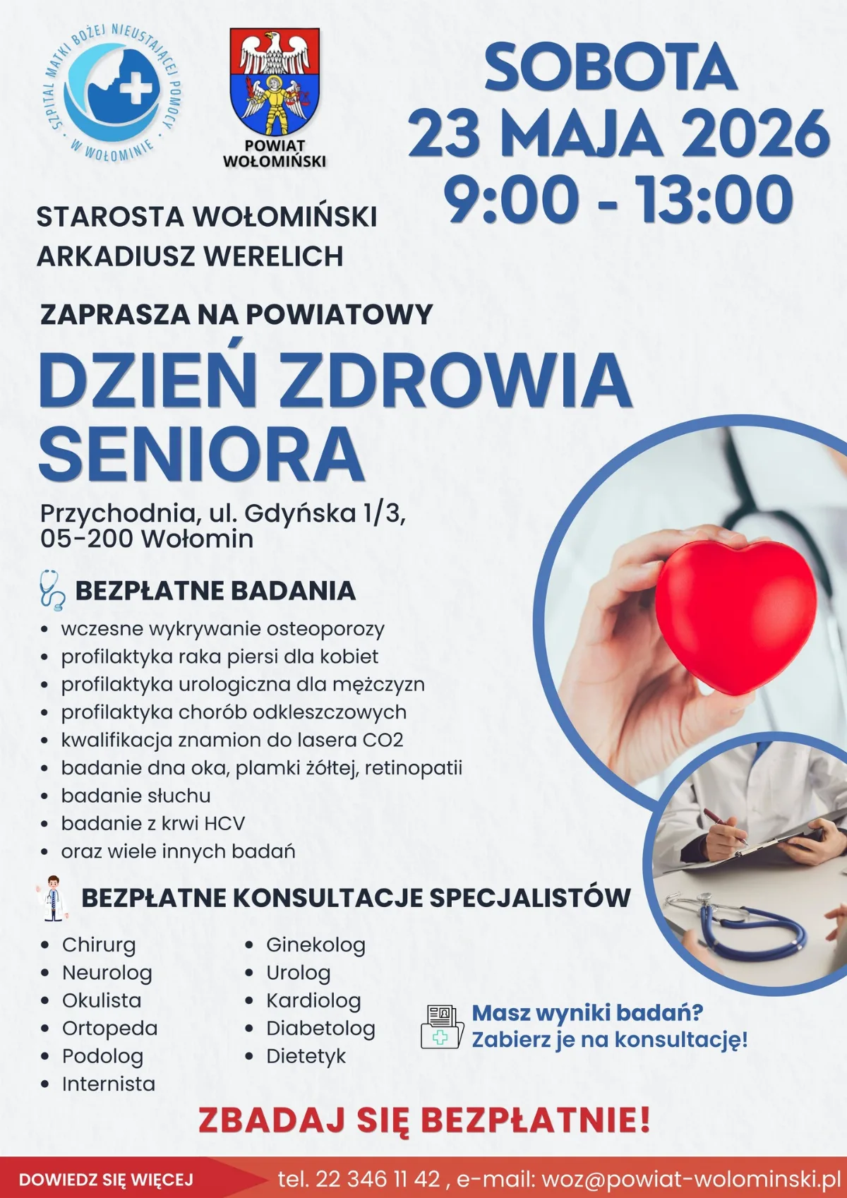 Powiatowy Dzień Seniora w Wołominie