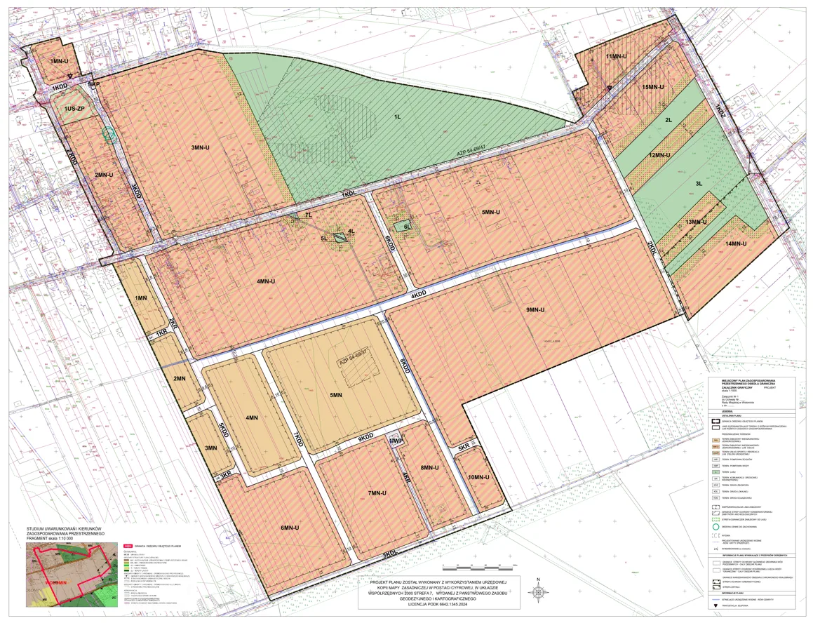 Publiczny wgląd w projekt mpzp Osiedle Graniczna w Wołominie – część II oraz prognoza oddziaływania na środowisko