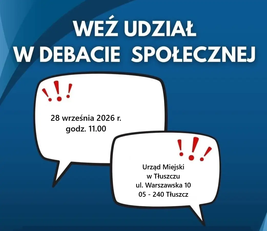 Debata społeczna ewaluacyjna w Tłuszczu