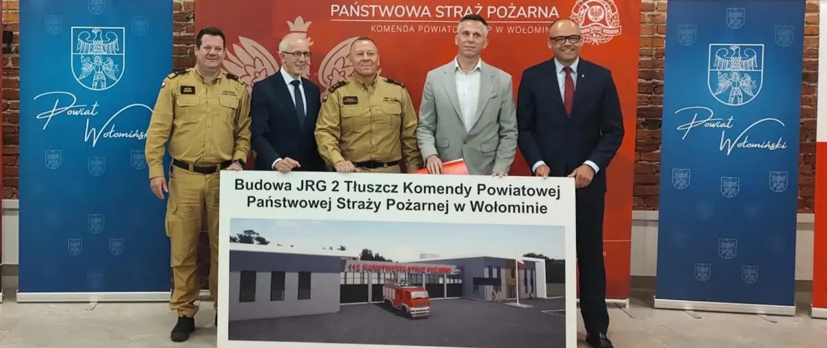 Podpisano umowę na budowę JRG w Tłuszczu