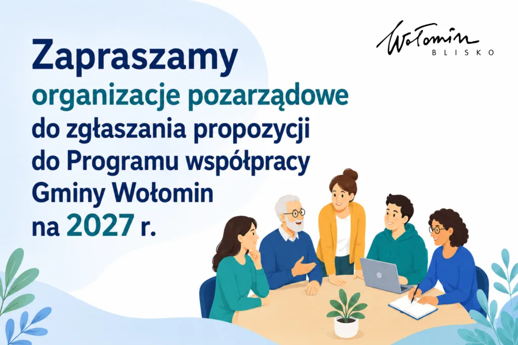 Zgłaszanie propozycji do Programu współpracy z NGO na 2027 rok