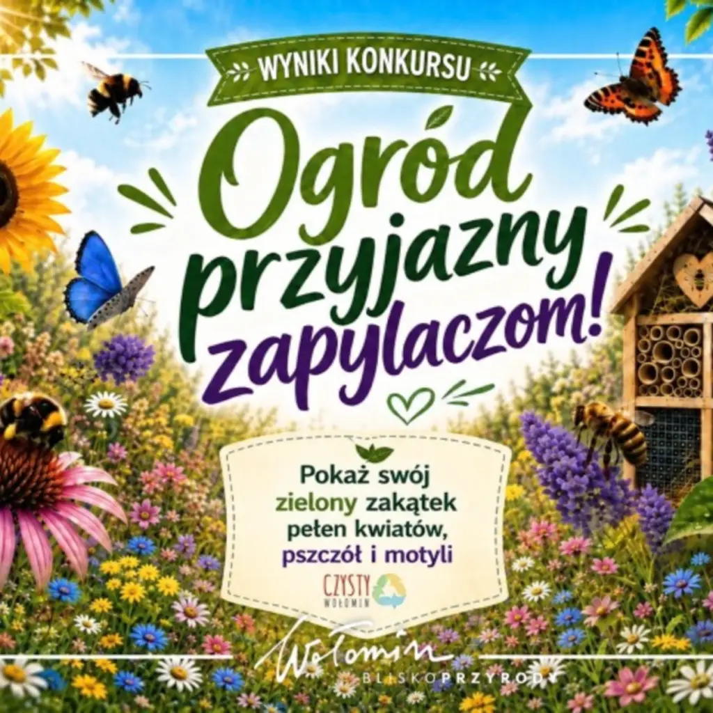 Laureaci konkursu „Ogród przyjazny zapylaczom!”