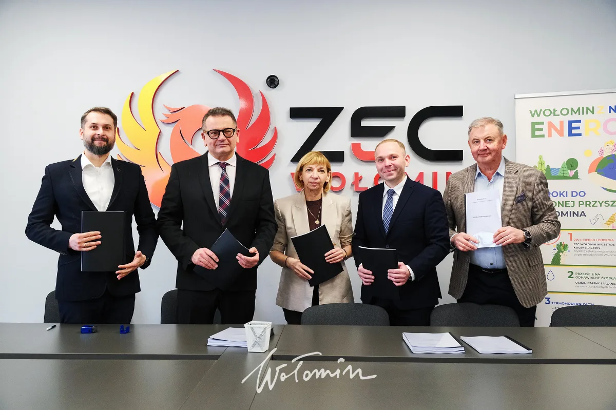 Rozpoczęcie kluczowej inwestycji przez ZEC w Wołominie