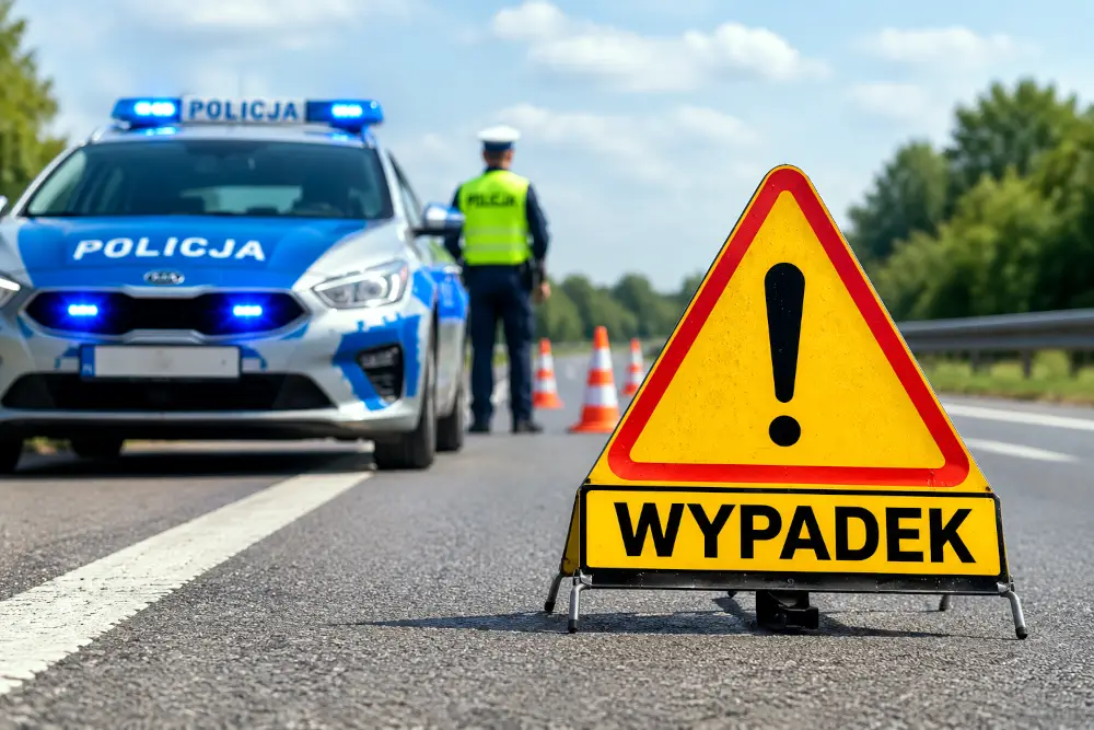 Policja prosi o informacje w sprawie wypadku w Starym Dybowie