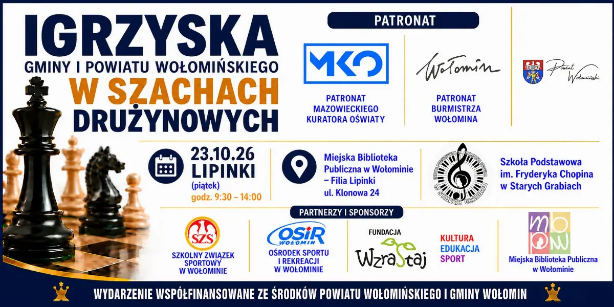 Igrzyska Gminy i Powiatu Wołomińskiego w Szachach Drużynowych