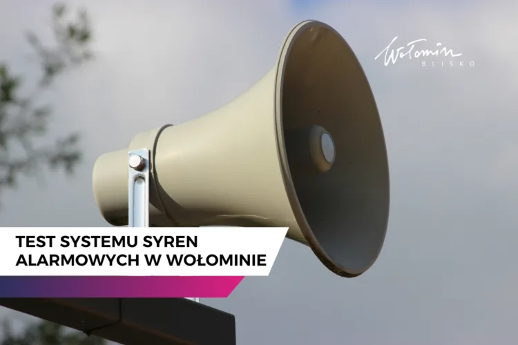 Test syren alarmowych w Wołominie 3 lipca 2026 roku