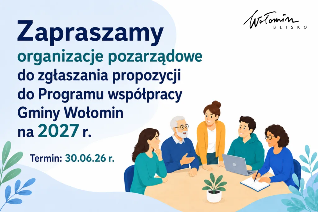Termin zgłaszania propozycji do Programu współpracy z organizacjami pozarządowymi upływa 30 czerwca