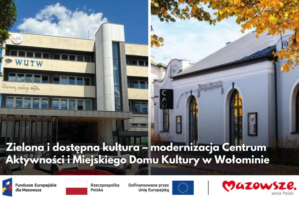 Wołomin inwestuje w ekologiczną modernizację instytucji kultury