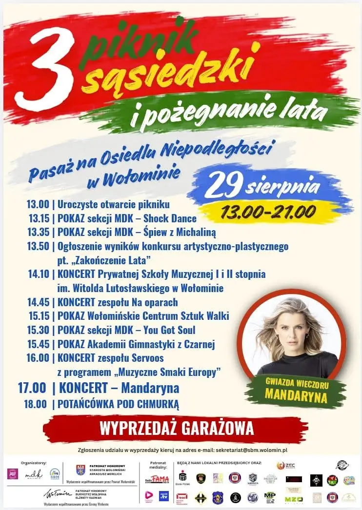 III Piknik Sąsiedzki oraz Pożegnanie Lata w Wołominie