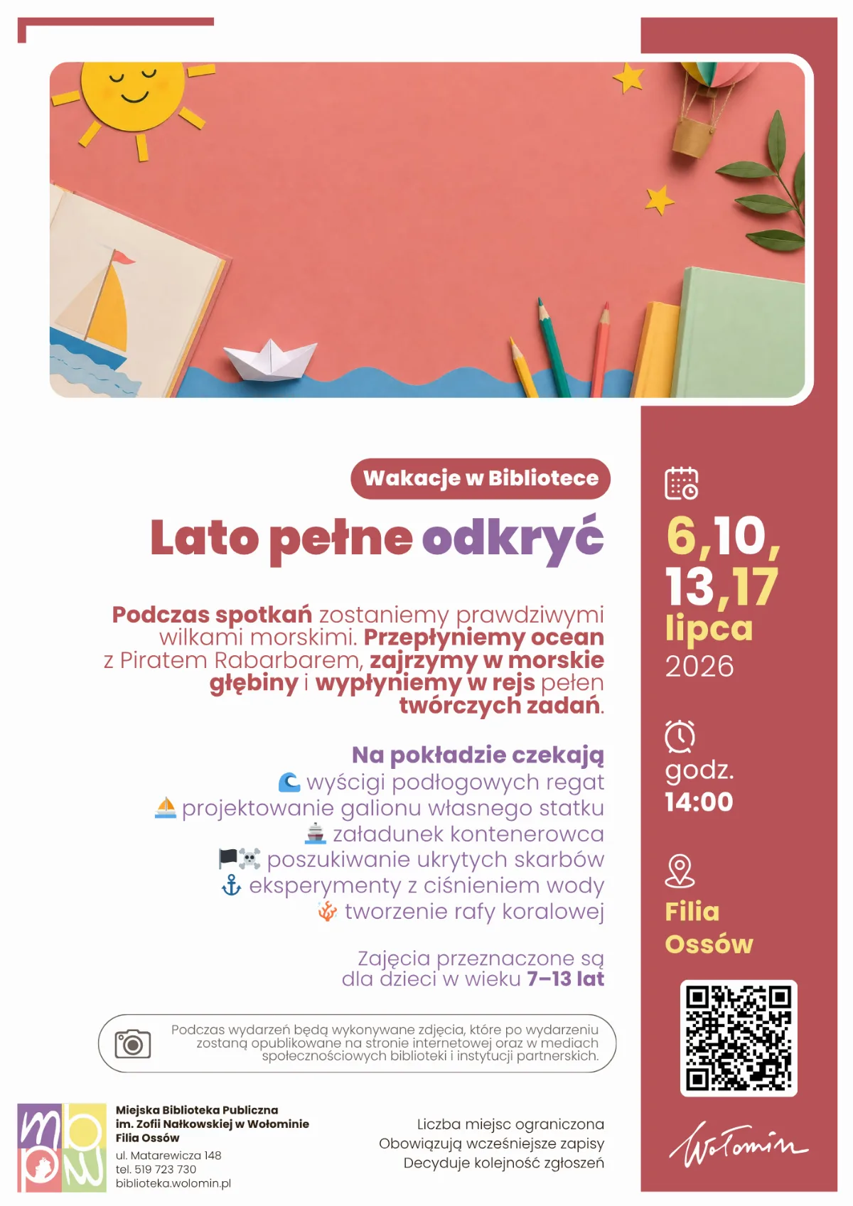 Lato pełne odkryć w Ossowie