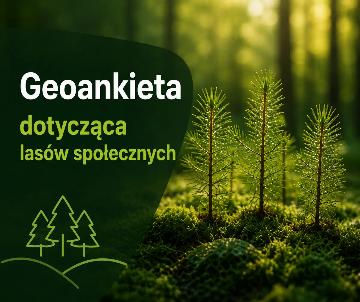 Wiązania mieszkańców Wołomina z lasami społecznymi - geoankieta